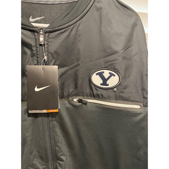Nike BYU Cougars 1/4 Zip Pullover - Size L NWT - Picture 2 of 4